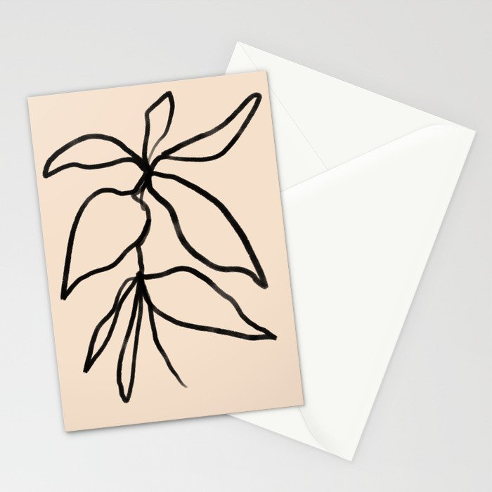 Elegant Sprigs - Curated Collection Stationery Card Gallery Image 2