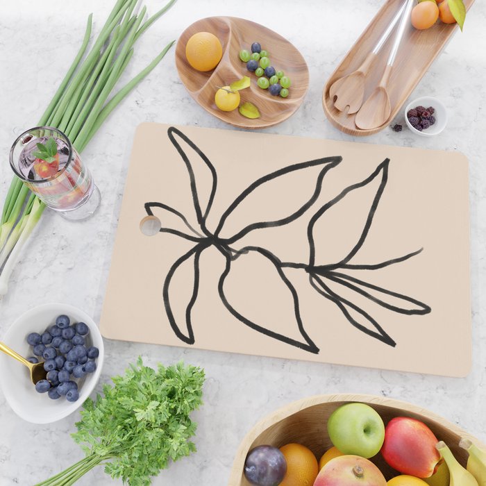 Elegant Sprigs - Curated Collection Cutting Board Gallery Image 2