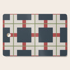 Classic Holiday Plaid Pattern Cutting Board Gallery Image 1