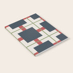 Classic Holiday Plaid Pattern Notebook Gallery Image 2