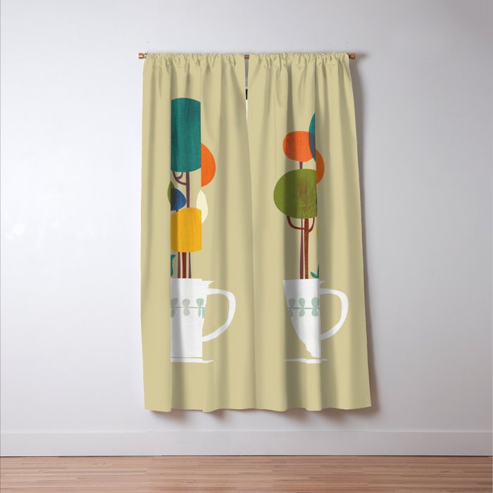 Life in a cup Window Curtain Gallery Image 3