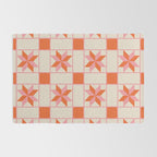 Vibrant Star Quilt Pattern Rug Gallery Image 2