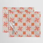 Vibrant Star Quilt Pattern Placemat Gallery Image 1