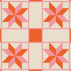 Vibrant Star Quilt Pattern Coffee Mug Gallery Image 2