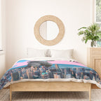 Monster in Town (@#%!) Duvet Cover Gallery Image 3