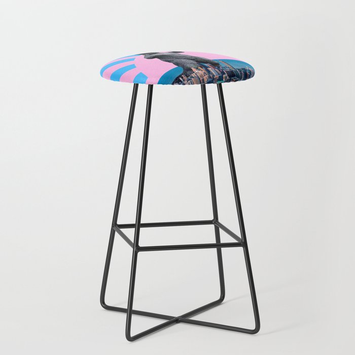 Monster in Town (@#%!) Stool Gallery Image 1