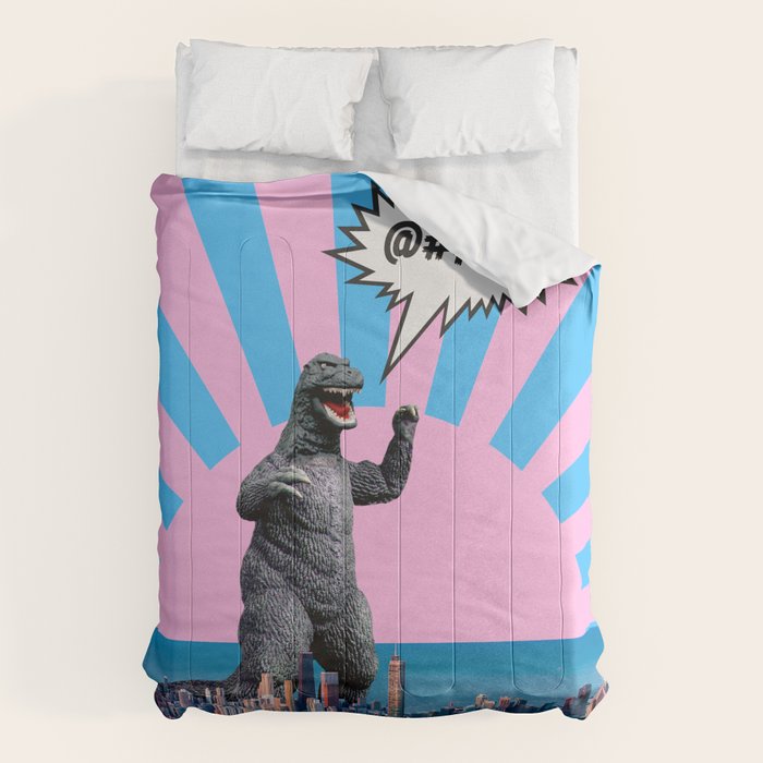 Monster in Town (@#%!) Comforter Gallery Image 1