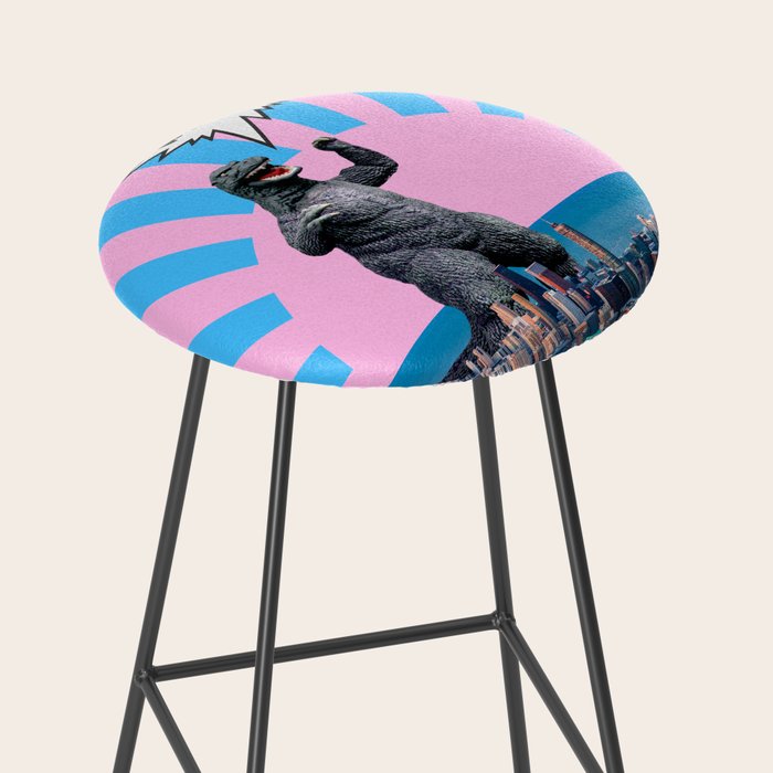 Monster in Town (@#%!) Stool Gallery Image 2