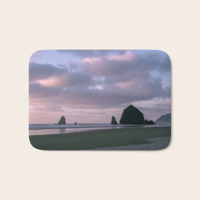 Pastel Cannon Beach Bath Mat Gallery Image 1