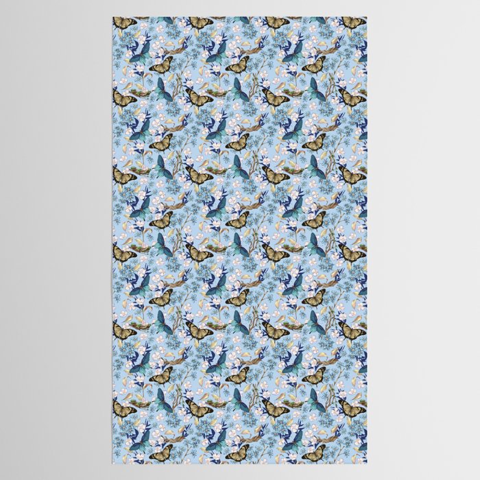 Springtime Flutter Bliss Tablecloth Gallery Image 2