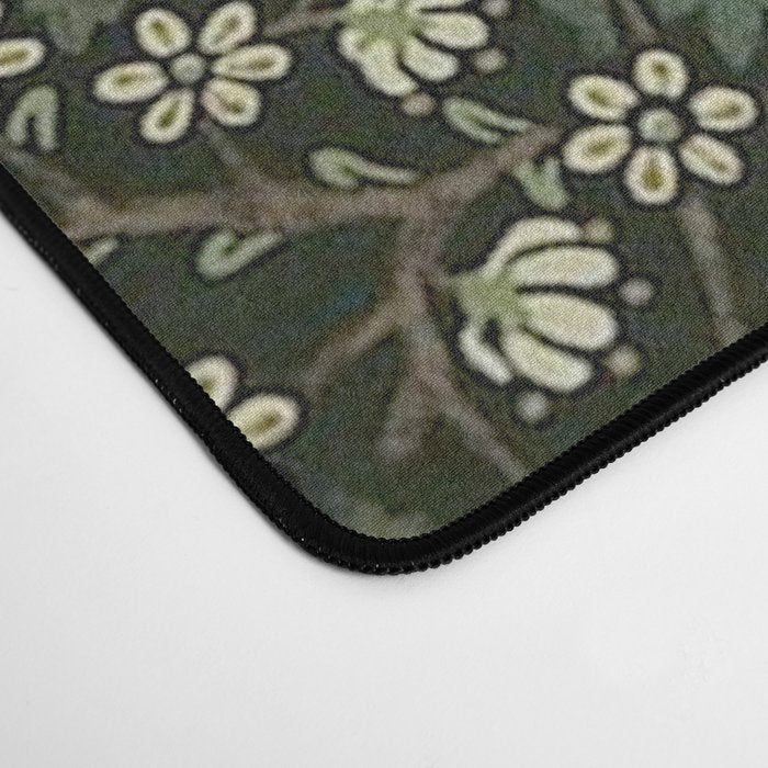 William Morris Vintage Blackthorn Green 1892 Desk Mat Gallery Image 4