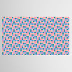 Bold Retro Checks Pattern - Small XXXI Tablecloth Gallery Image 2