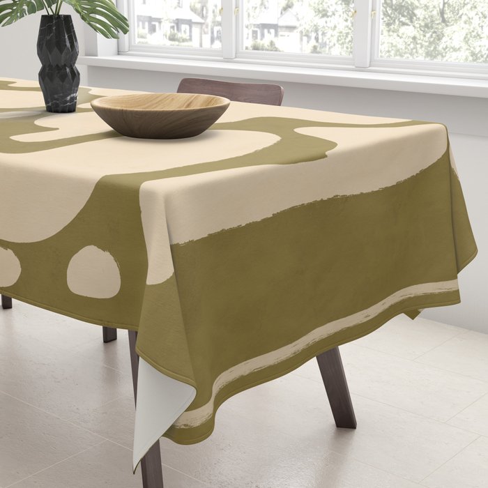 Modern Abstract Minimal Shapes 138 Tablecloth Gallery Image 3