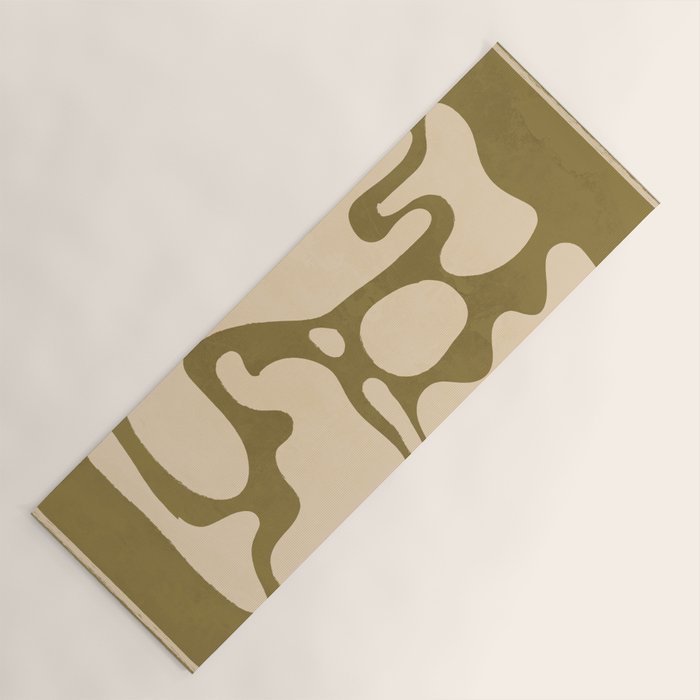 Modern Abstract Minimal Shapes 138 Yoga Mat Gallery Image 1