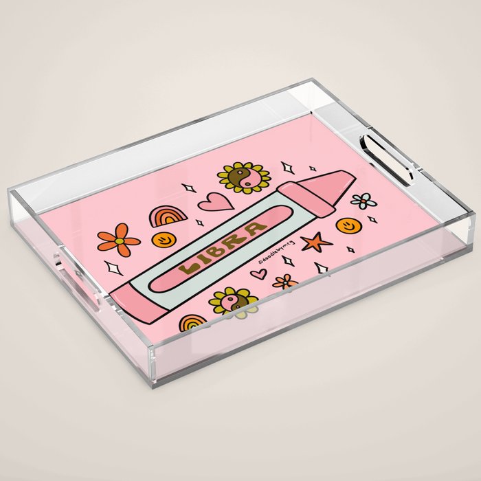 Libra Crayon Acrylic Tray Gallery Image 1