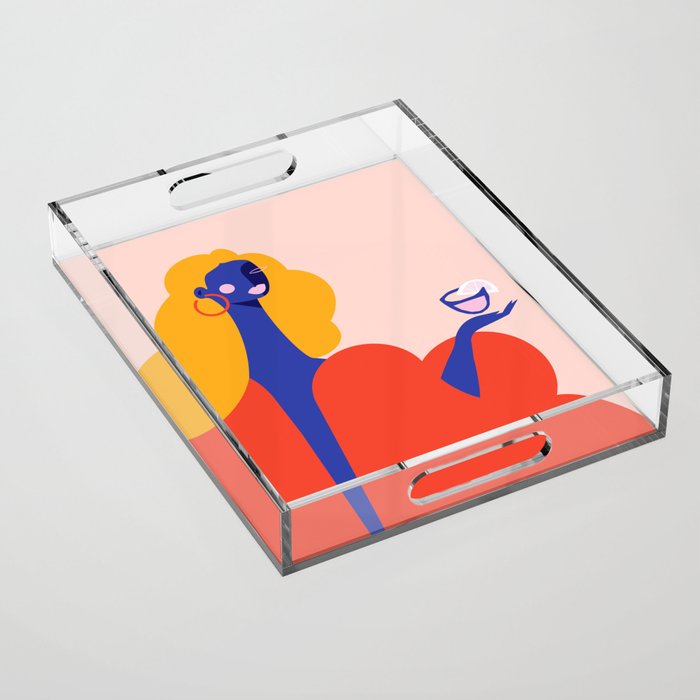 Happy Hour Acrylic Tray Gallery Image 1