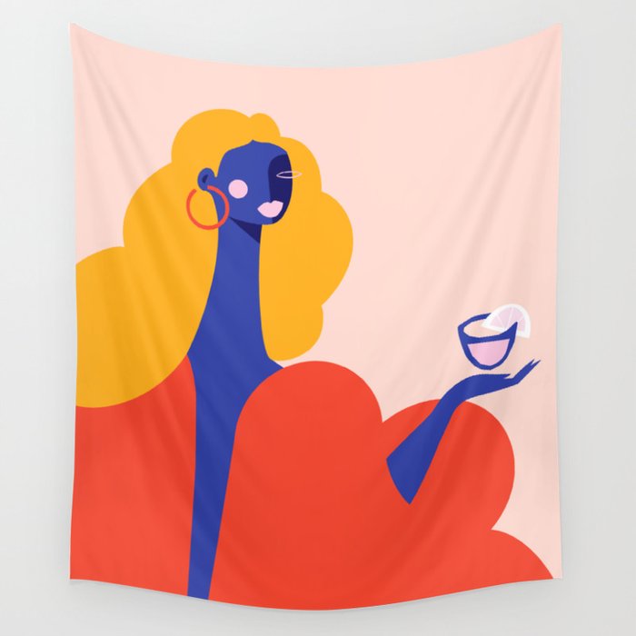 Happy Hour Wall Tapestry Gallery Image 1