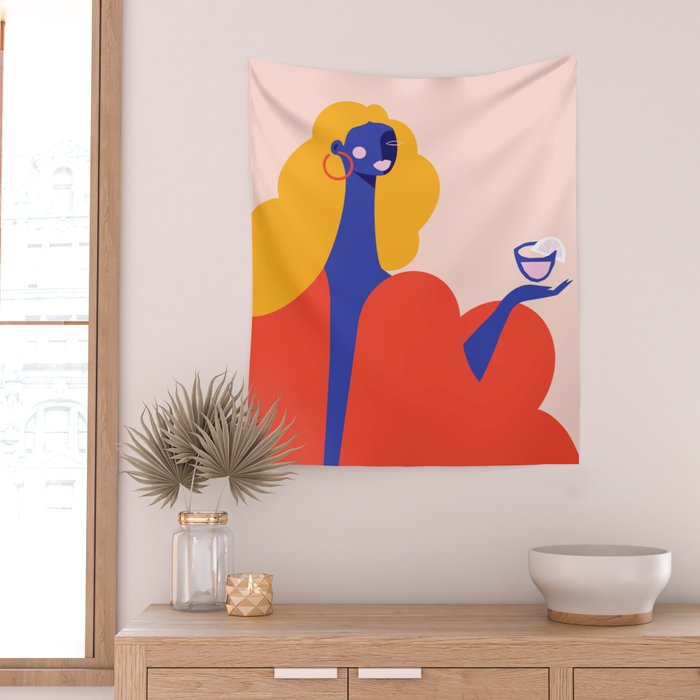 Happy Hour Wall Tapestry Gallery Image 2