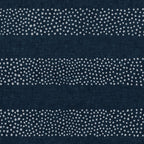 angrand stipple stripes - navy blue Coffee Mug Gallery Image 2