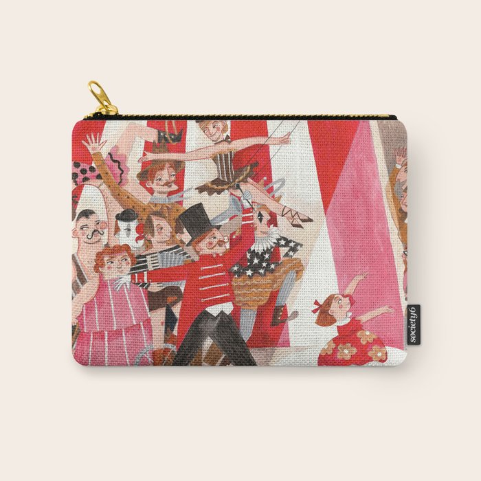 Circus in town Carry All Pouch Gallery Image 1
