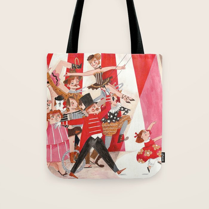 Circus in town Tote Bag Gallery Image 1