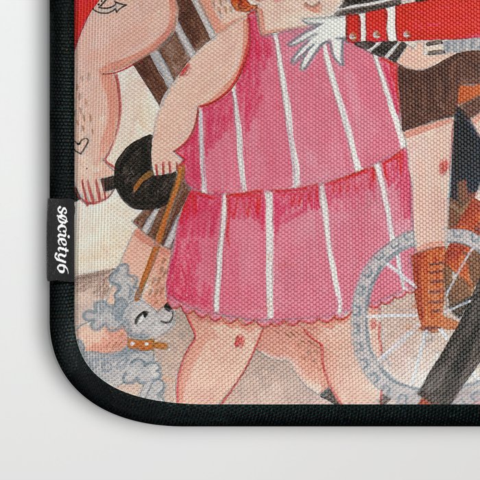 Circus in town Laptop Sleeve Gallery Image 3