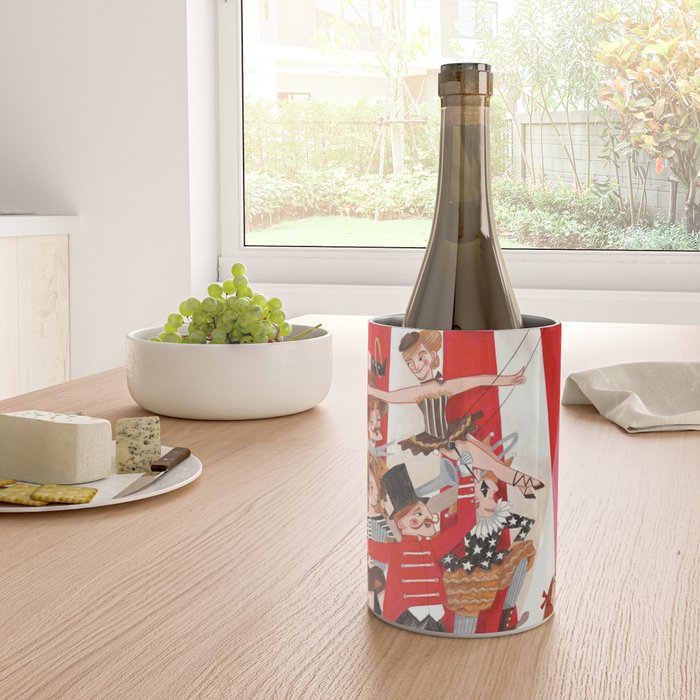 Circus in town Wine Chiller Gallery Image 4