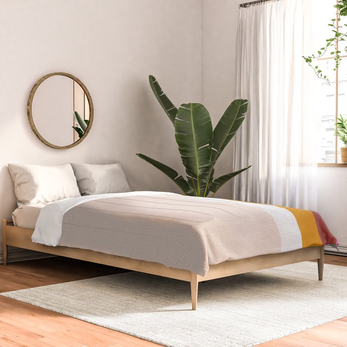 Modern Eclectic Rainbow Comforter Gallery Image 2