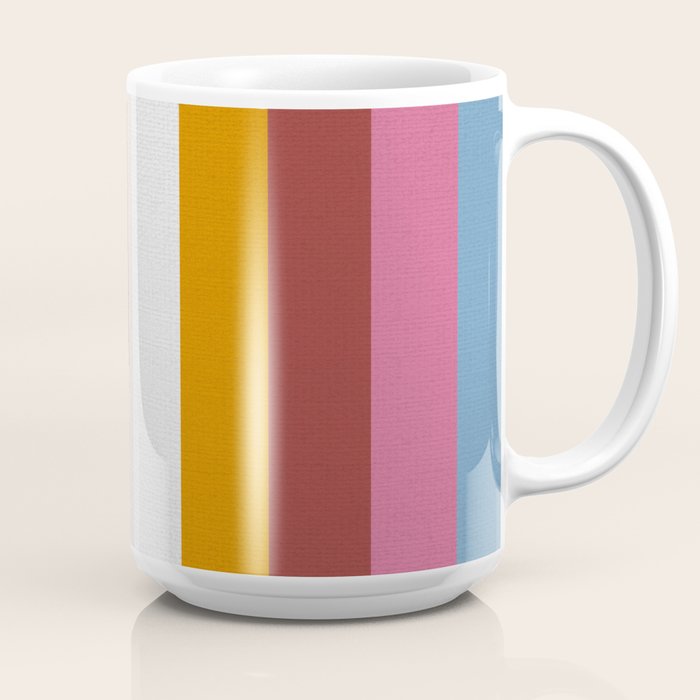 Modern Eclectic Rainbow Coffee Mug Gallery Image 2