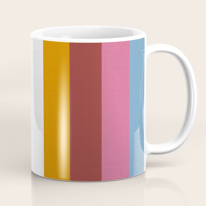Modern Eclectic Rainbow Coffee Mug Gallery Image 1