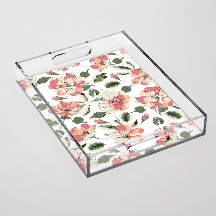 Modern tropical garden WGP Acrylic Tray Gallery Image 1