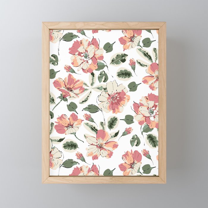 Modern tropical garden WGP Mini Art Print Gallery Image 1