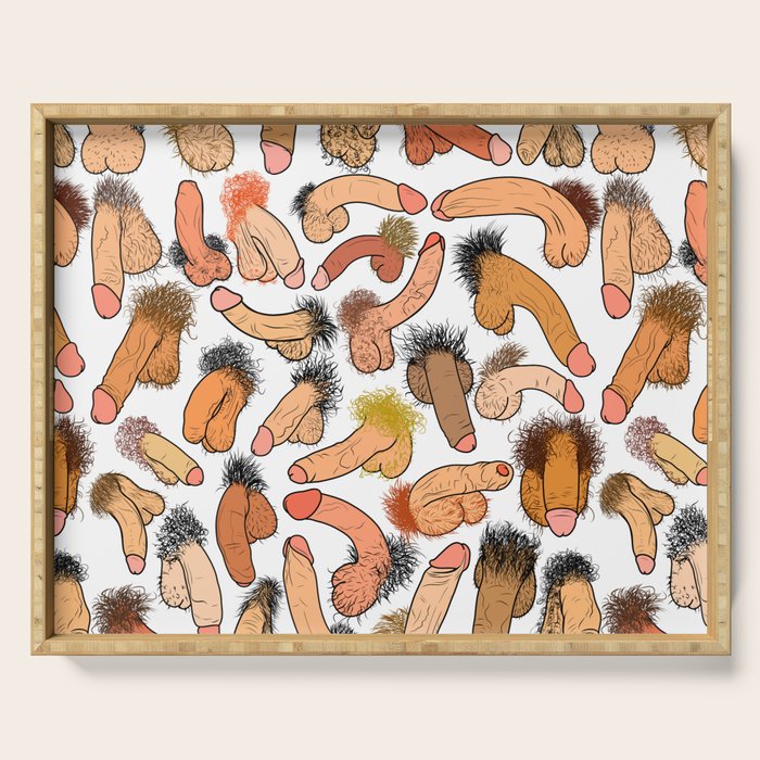 Weenies Peens Schlongs  Serving Tray Gallery Image 1