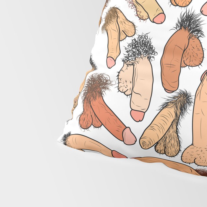 Weenies Peens Schlongs  Pillow Sham Gallery Image 4