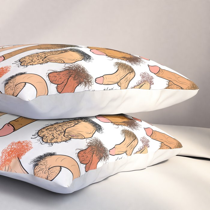 Weenies Peens Schlongs  Pillow Sham Gallery Image 3