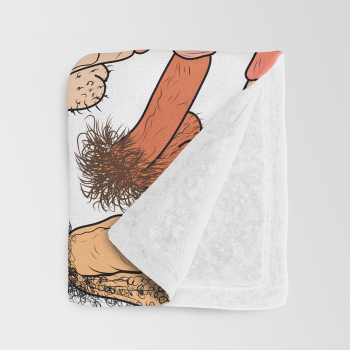 Weenies Peens Schlongs  Throw Blanket Gallery Image 3