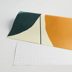shapes geometric minimal painting abstract Wrapping Paper Gallery Image 2