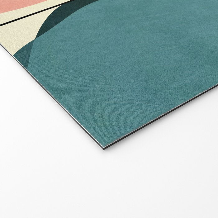 shapes geometric minimal painting abstract Welcome Mat Gallery Image 2