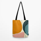 shapes geometric minimal painting abstract Tote Bag Gallery Image 2