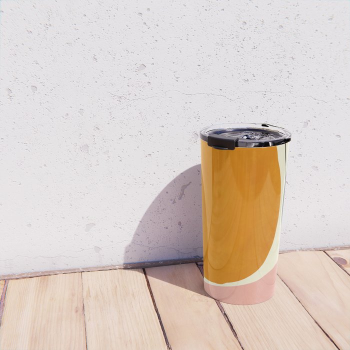 shapes geometric minimal painting abstract Travel Mug Gallery Image 4