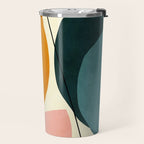 shapes geometric minimal painting abstract Travel Mug Gallery Image 2