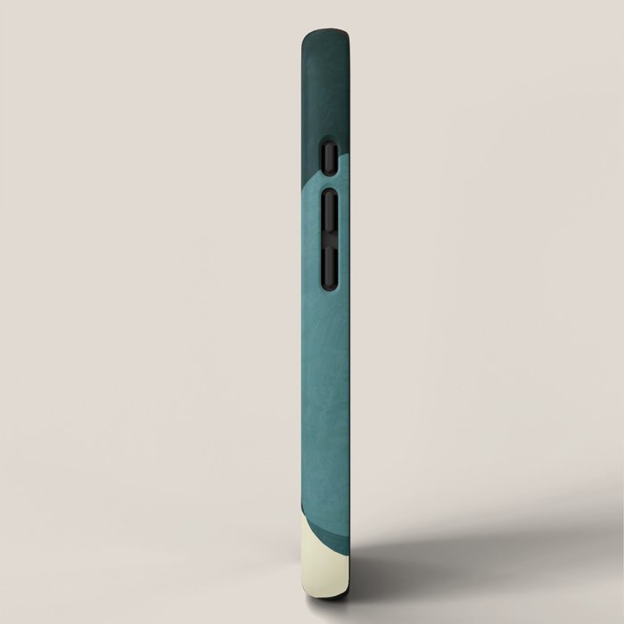 shapes geometric minimal painting abstract iPhone Case Gallery Image 2