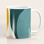 shapes geometric minimal painting abstract Coffee Mug Gallery Image 1