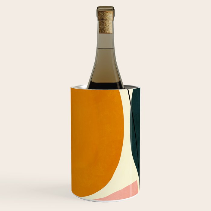 shapes geometric minimal painting abstract Wine Chiller Gallery Image 1