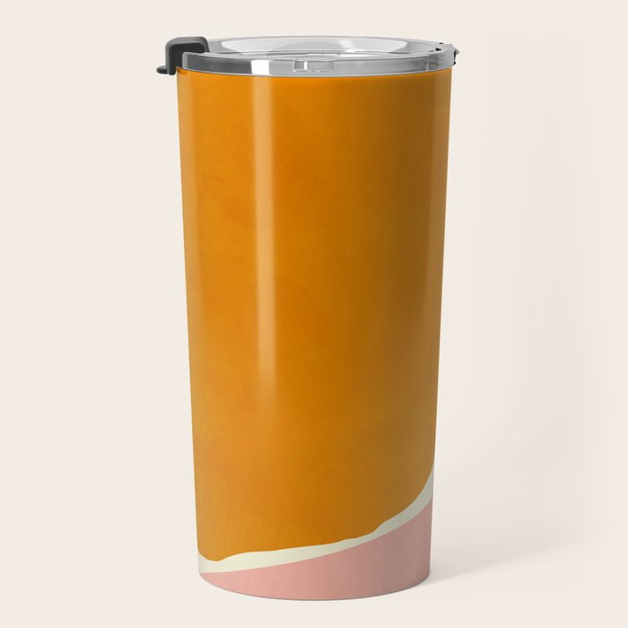 shapes geometric minimal painting abstract Travel Mug Gallery Image 3