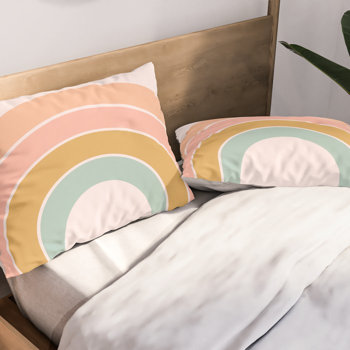 No Rain No Rainbow Pillow Sham Gallery Image 2