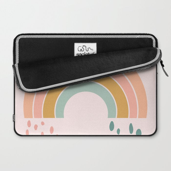 No Rain No Rainbow Laptop Sleeve Gallery Image 2