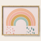 No Rain No Rainbow Serving Tray Gallery Image 1