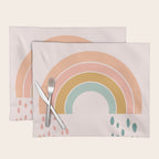 No Rain No Rainbow Placemat Gallery Image 1