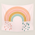 No Rain No Rainbow Wall Tapestry Gallery Image 4
